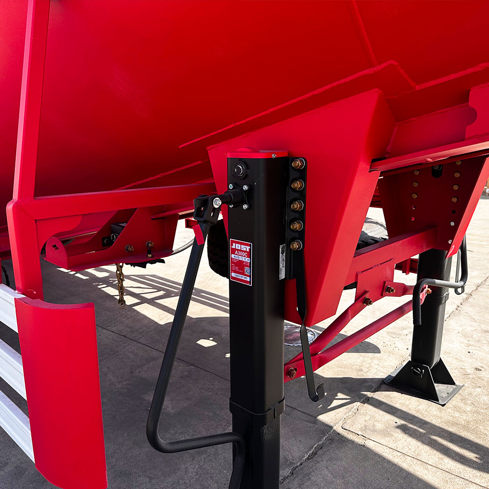Heavy duty JOST landing gear leg for cement bulker semi trailer
