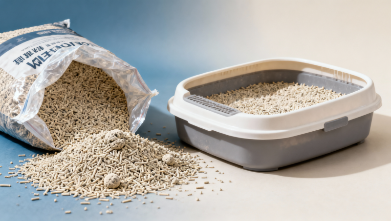 Bentonite clay cat litter OEM service and dust control issues