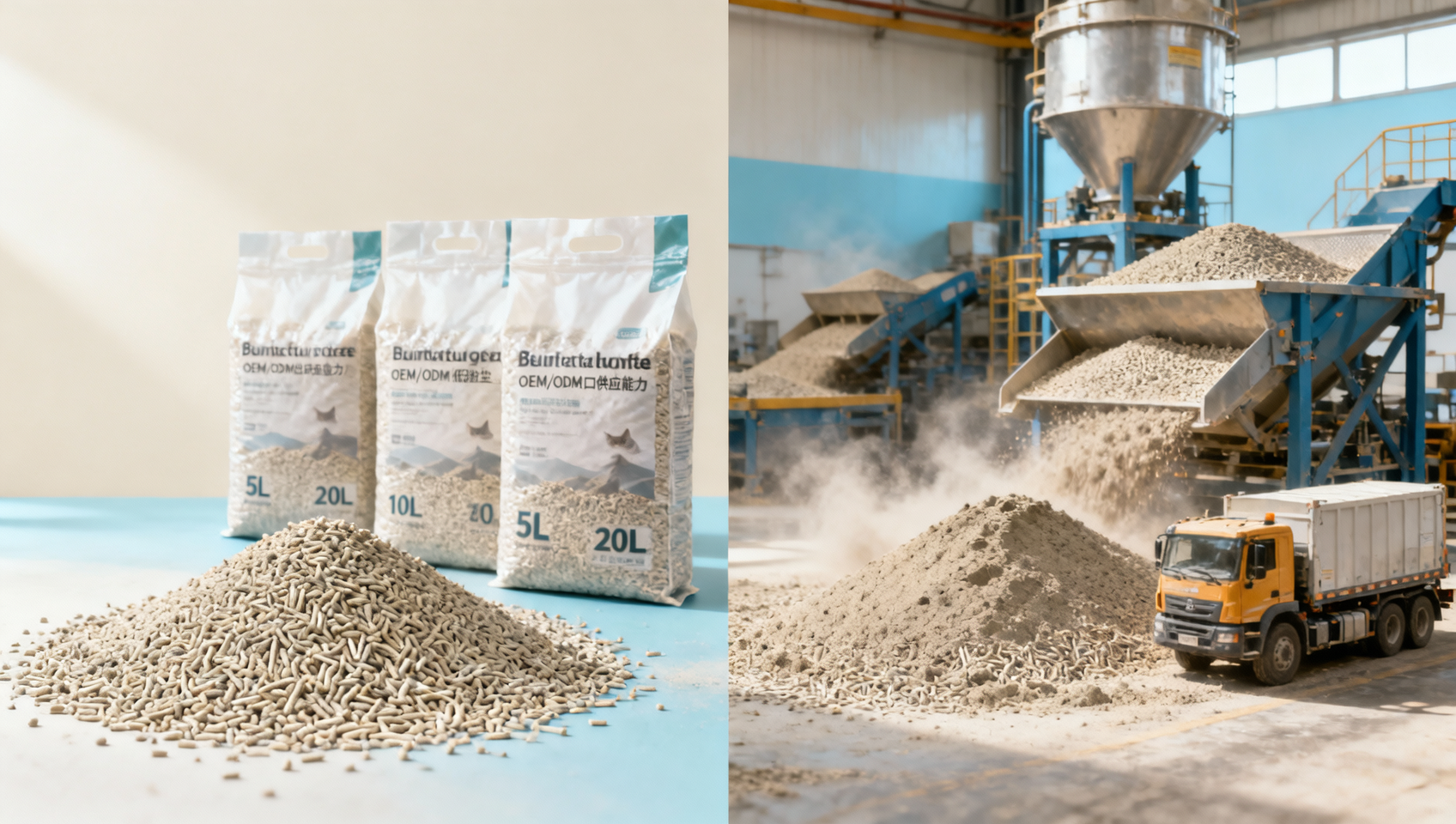 Bentonite mineral cat litter wholesale price gaps explained