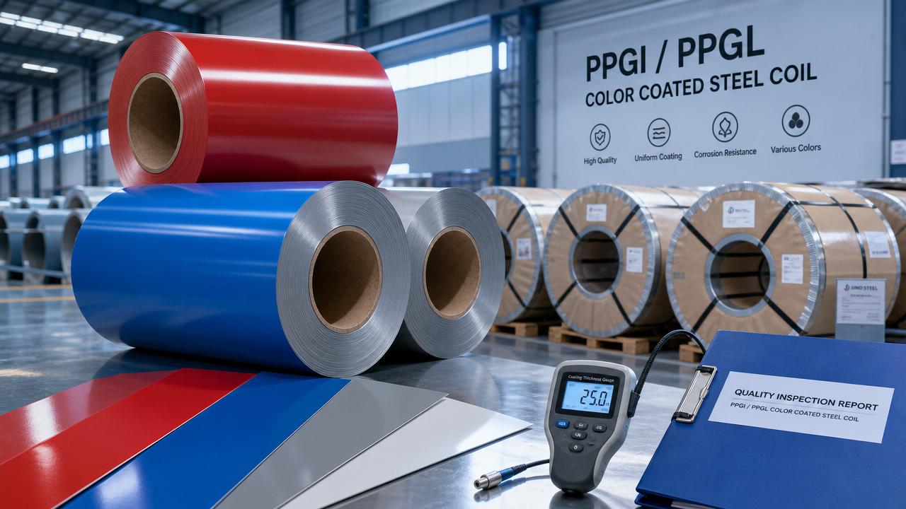 Polyester PPGI Color Coated Coil Buying Guide: Coating Thickness, Color Stability, and MOQ