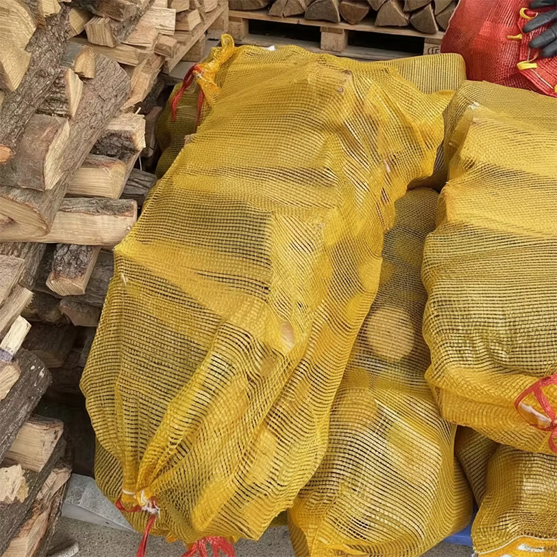 Len mesh bags for fruits, vegetables, and matches