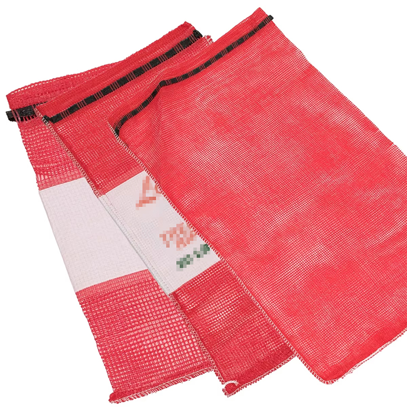 Factory direct sales L-shaped sewn PP mesh bags