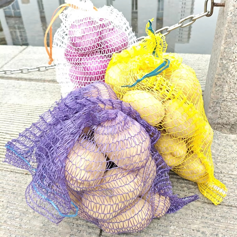 Customizable Raschel mesh bags, all sizes available