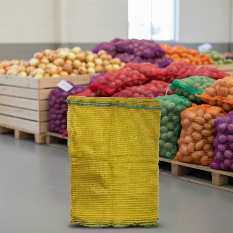 Customizable Raschel mesh bags, all sizes available