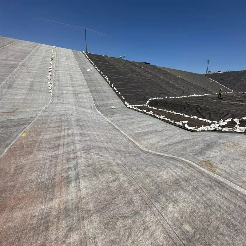 Bentonite waterproofing blankets and geosynthetic clay liners