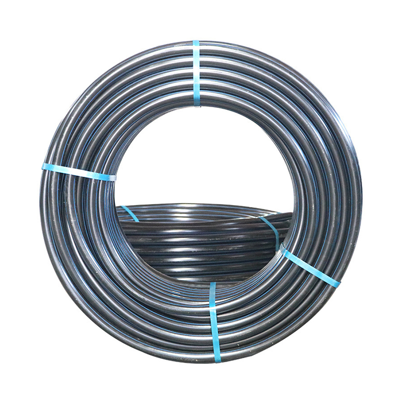 PE plastic pipes are used for water supply