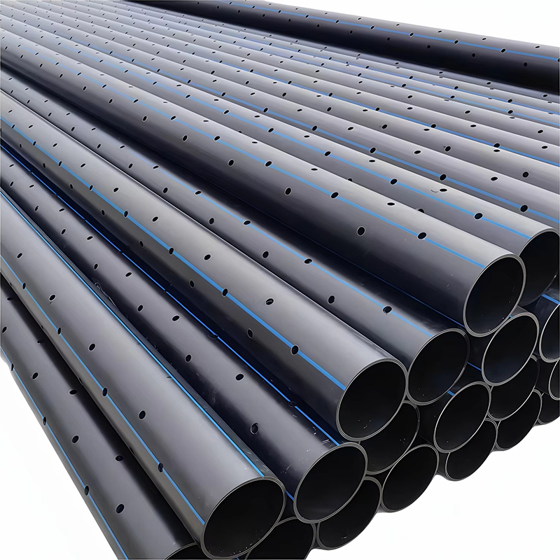 HDPE Perforated Soft Corrugated Pipe for Drainage Fields