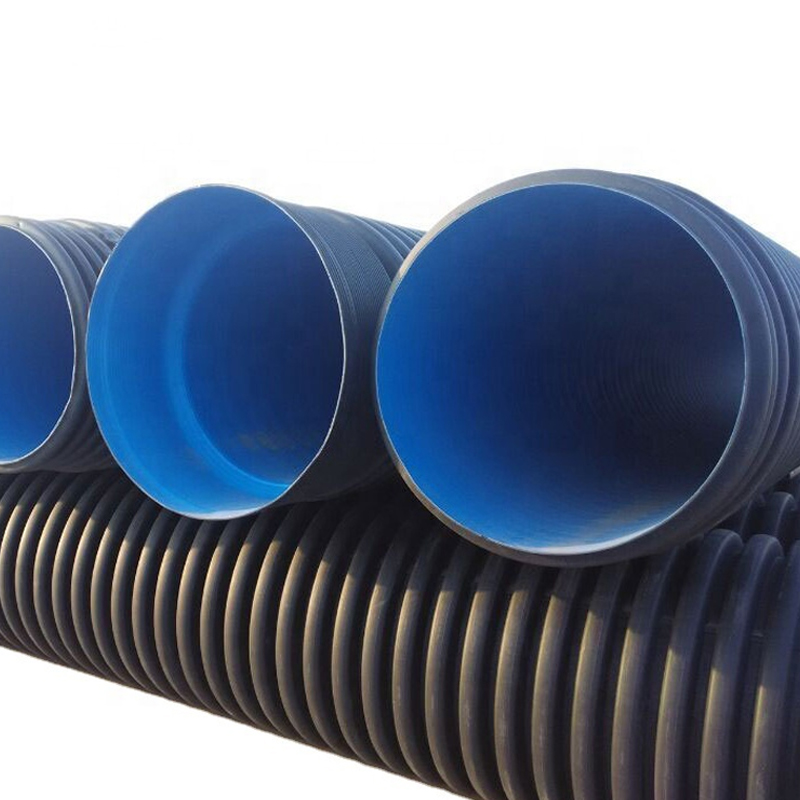 HDPE double-wall corrugated drainage pipe
