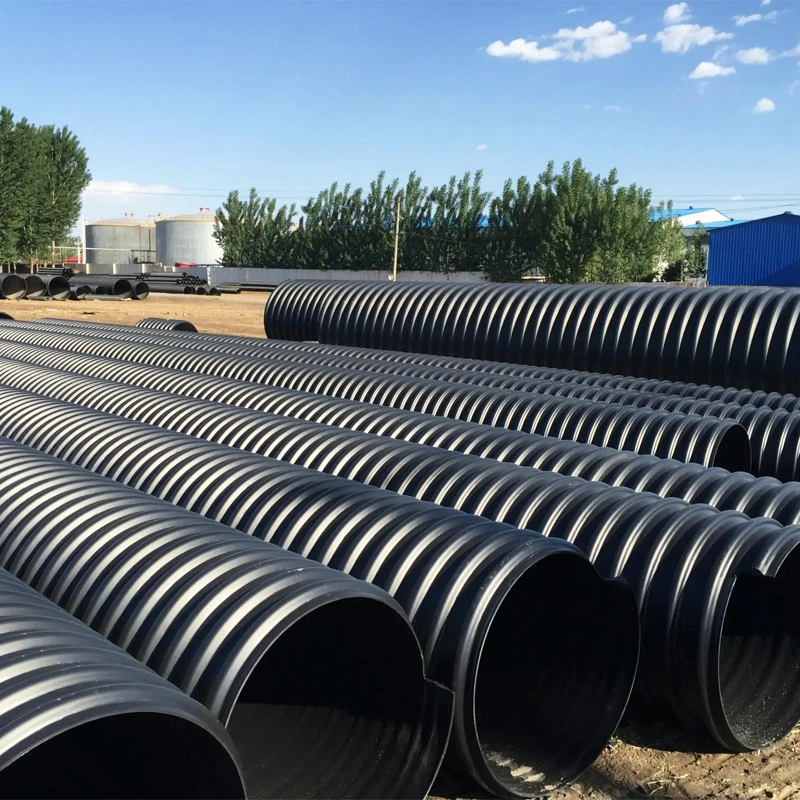 HDPE double-wall corrugated drainage pipe