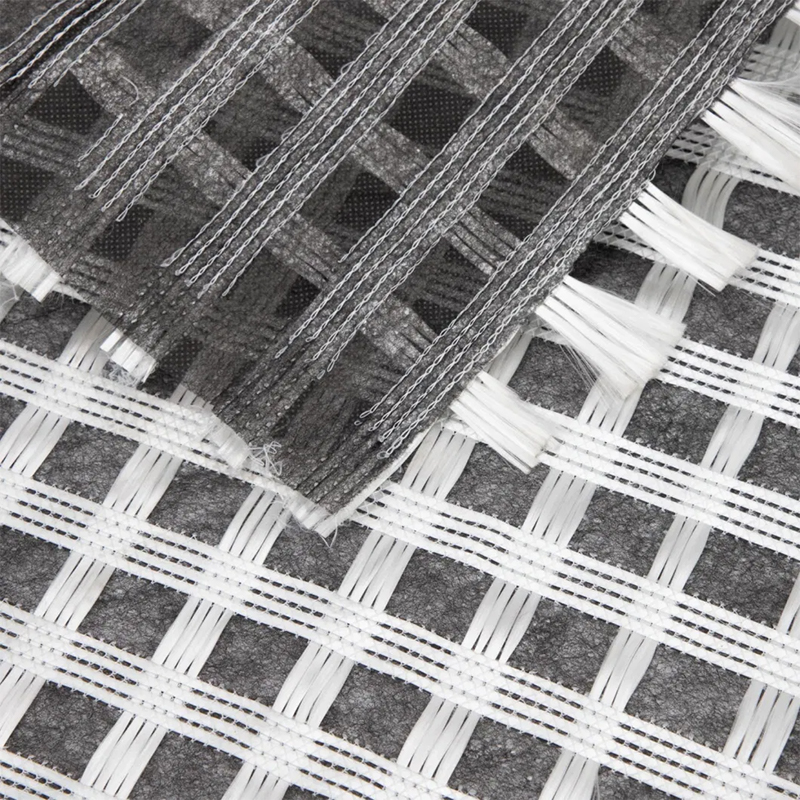 Composite PP Biaxial Geogrid with Nonwoven Geotextile