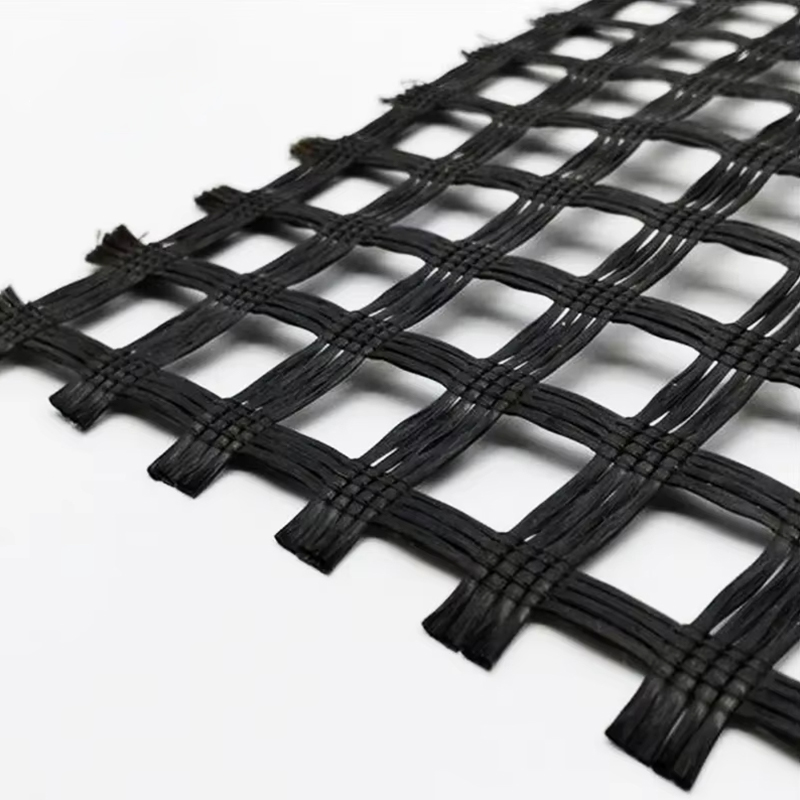 Fiberglass PP polyester geogrid