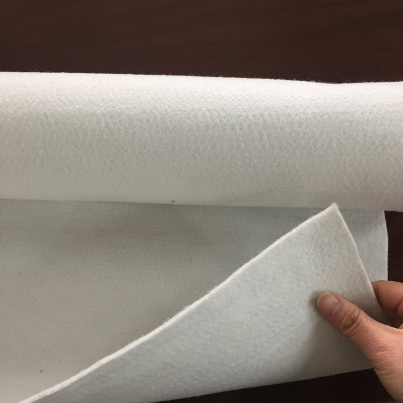 Continuous filament spunbonded needle-punched nonwoven geotextile