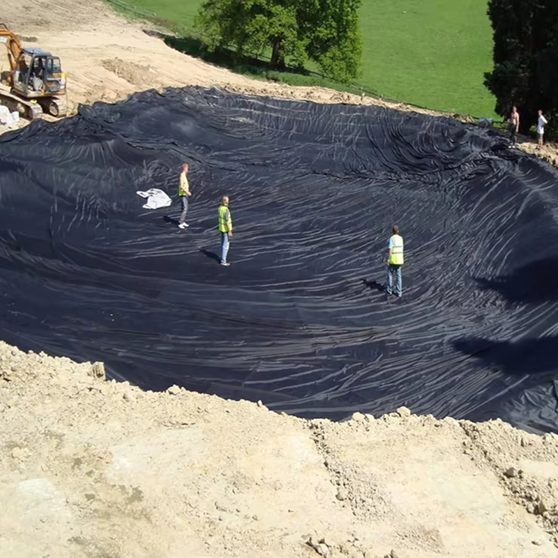 PET nonwoven geotextile for road use
