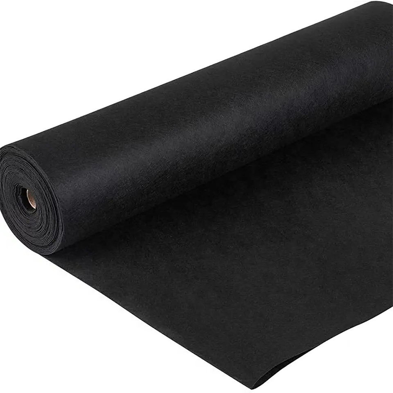 PET nonwoven geotextile for road use