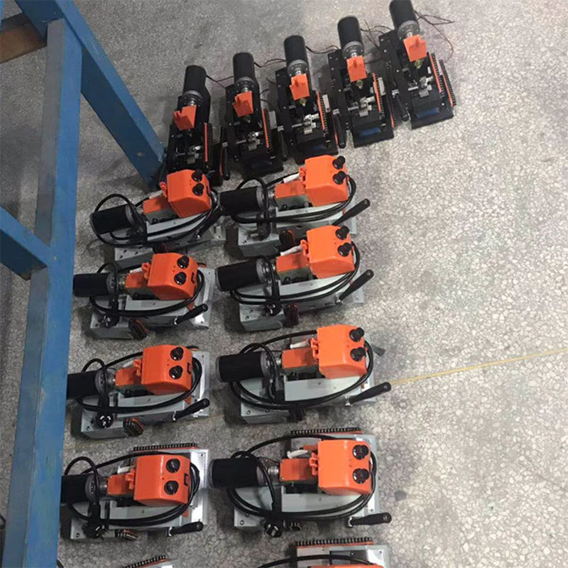 Hot wedge welding machine