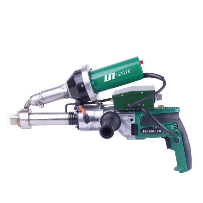 Extrusion welding gun