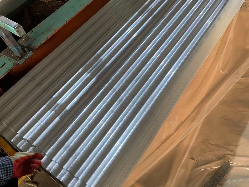 aluminum-zinc coated corrugated plate