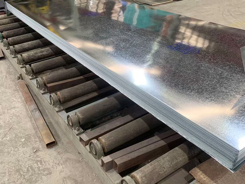galvanized plate
