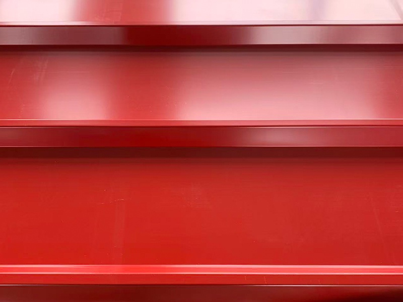 galvanized color-coated corrugated plate