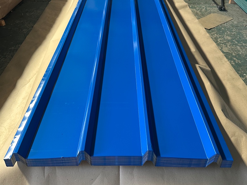 galvanized color-coated corrugated plate