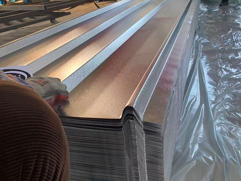 Aluminum corrugated sheet