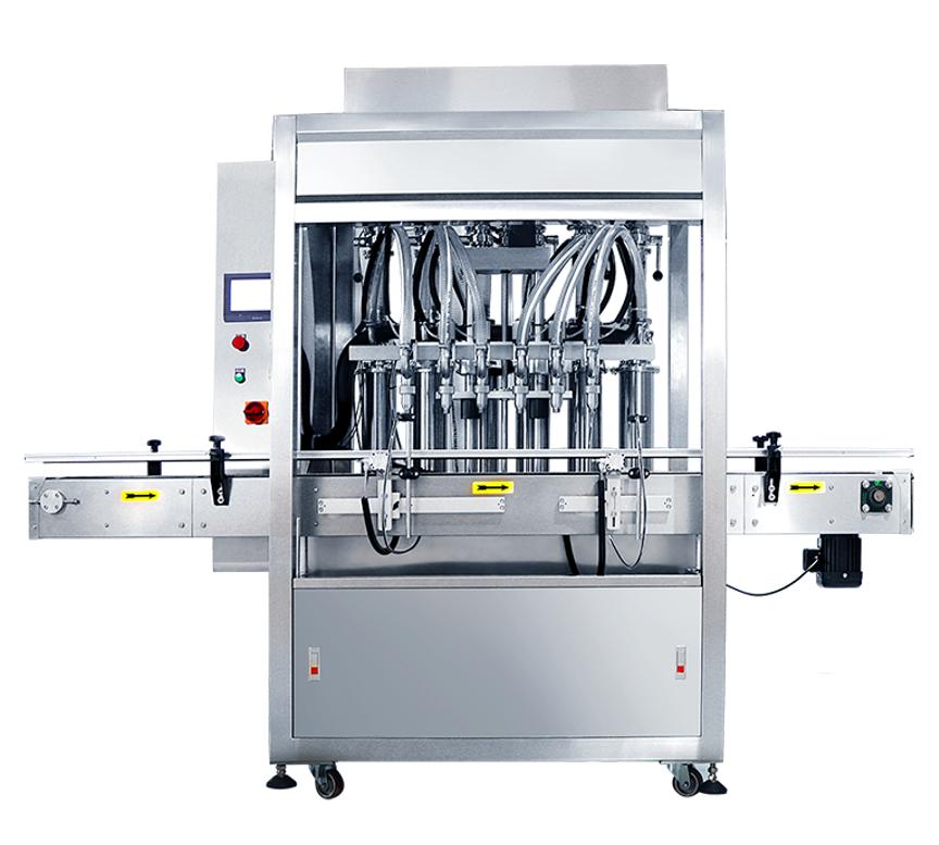 4-heads piston type filling machine-LPE-PSF04