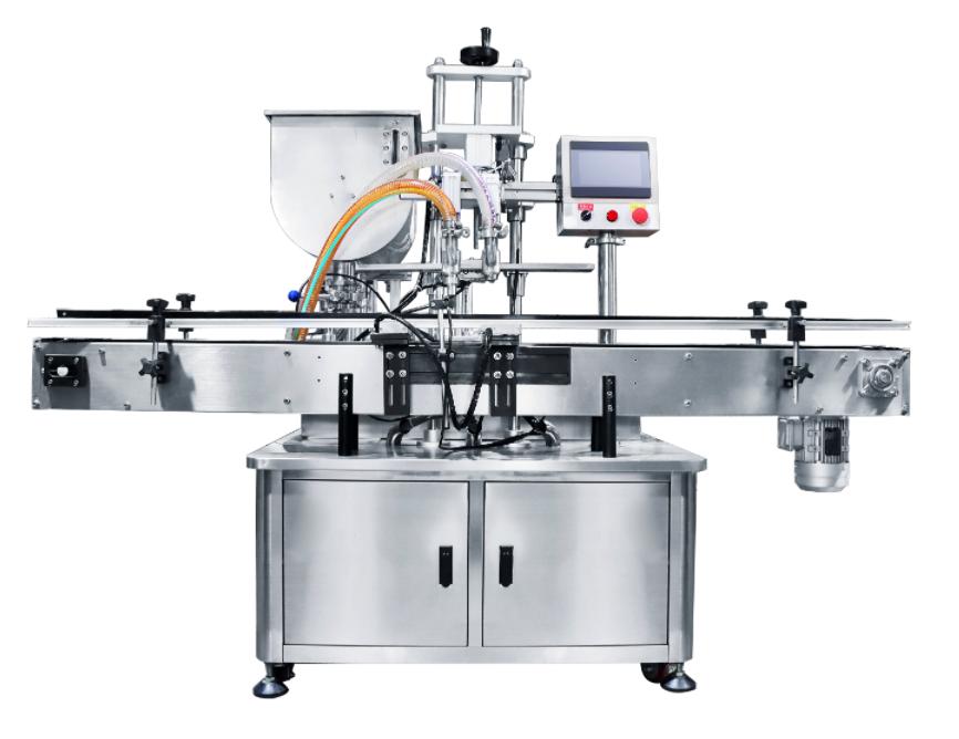 Single-Head Rotary Lobe Pump Filling Machine 