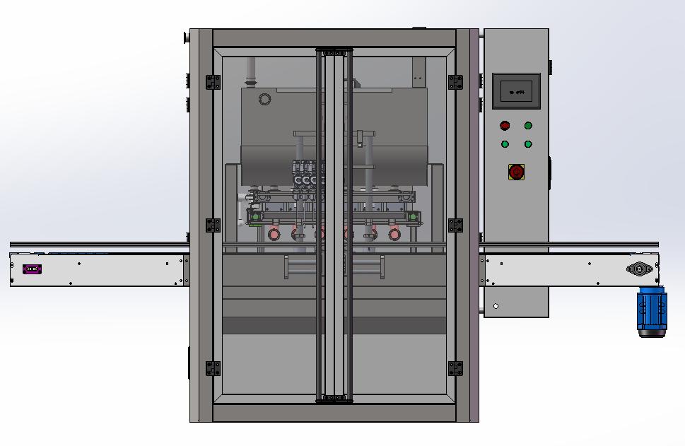 Fully Automatic Six-Head Gear Pump Filling Machine (Enclosed Version) |  LPE-GPF06A