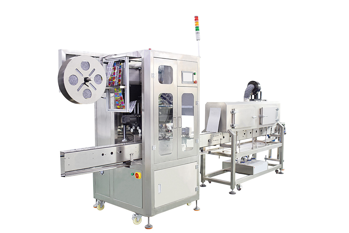 Fully Automatic Steam Sleeve Labeling and Heat Shrinking Machine