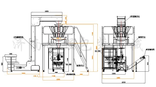 GQ-520 Full Automatic Vertical packaging Machine05