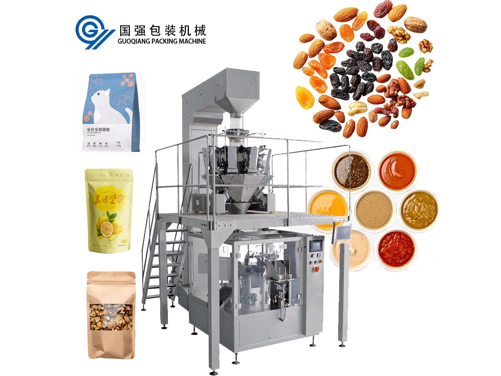 GQ-230A/300A Doypack Pre-made Pouch Granule Packing Machine