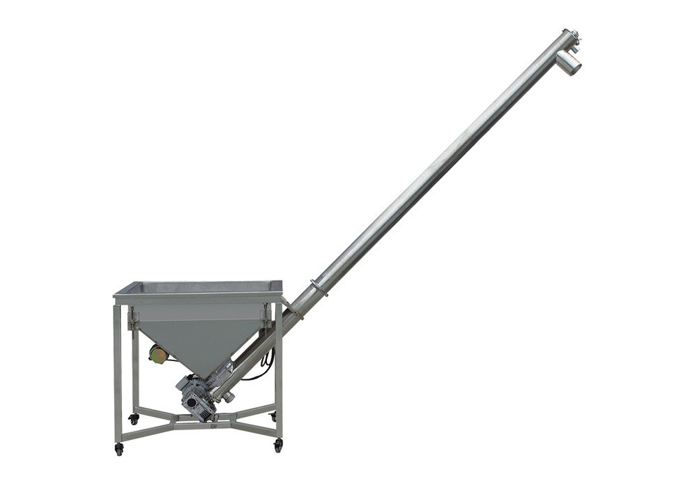 Screw feeding machine