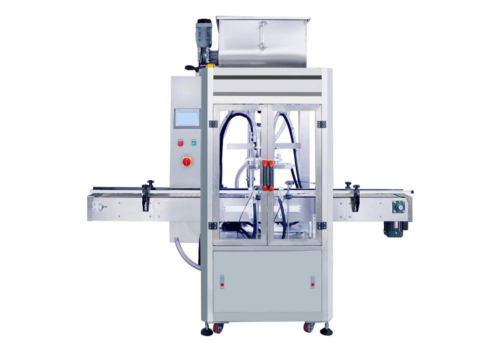 Single-head piston filling machine (Image for reference only; actual product may vary)