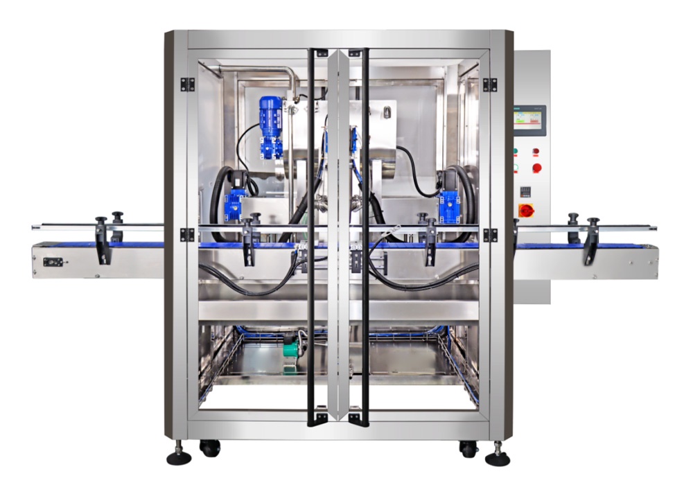 Double-head rotor pump filling machine (Image for reference only; actual product may vary)