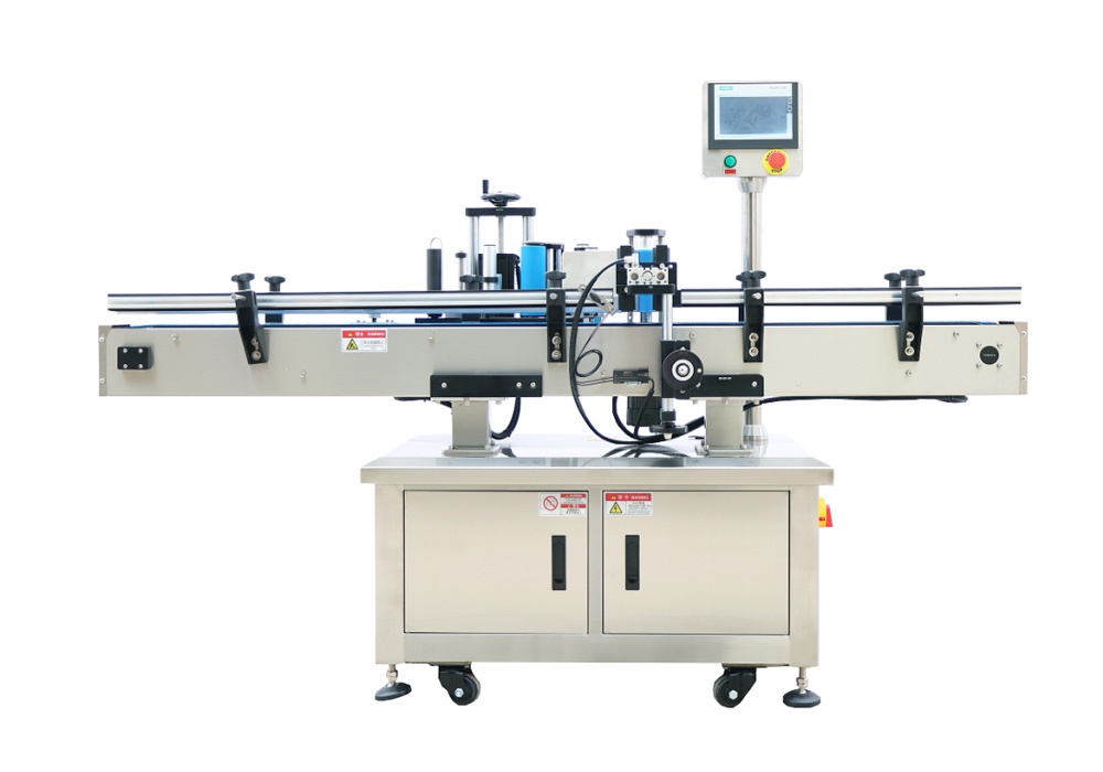 Round Bottle Positioning and Labeling Machine