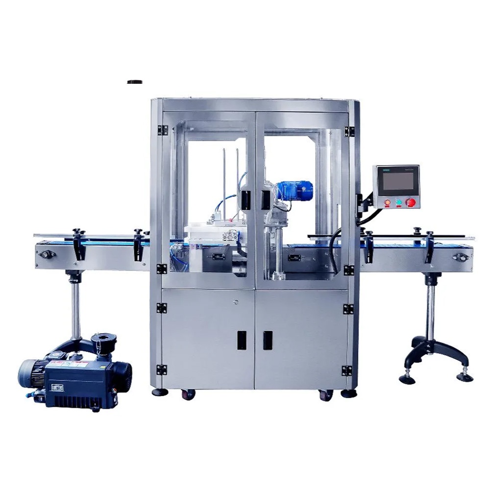 Fully Automatic Vacuuming, Nitrogen-Filling, and Can Sealing Machine   LPE-FVC20