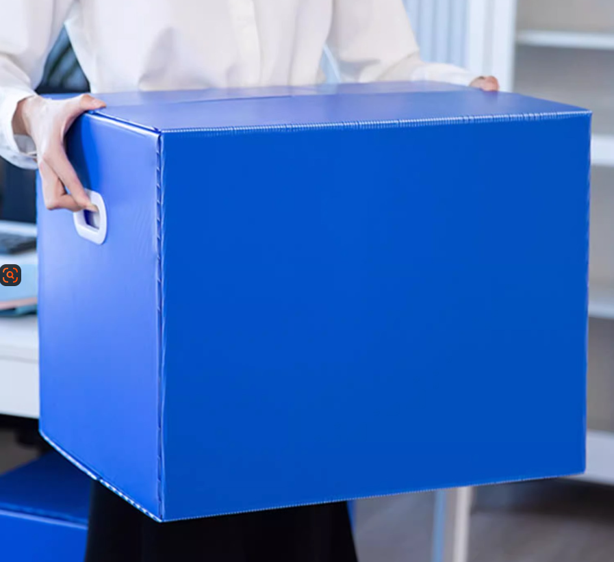 PP hollow board recyclable turnover box/folding box