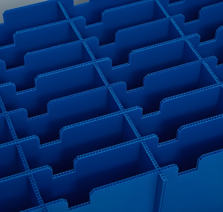 PP hollow board knife card