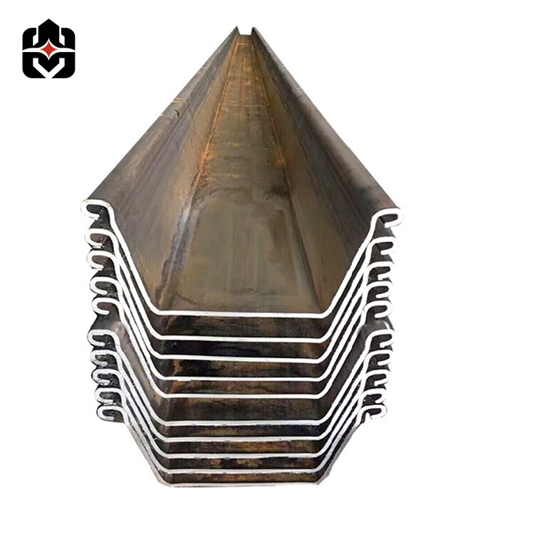 A53 Gr.A A656 Gr.50 U-Shaped Steel Sheet Pile