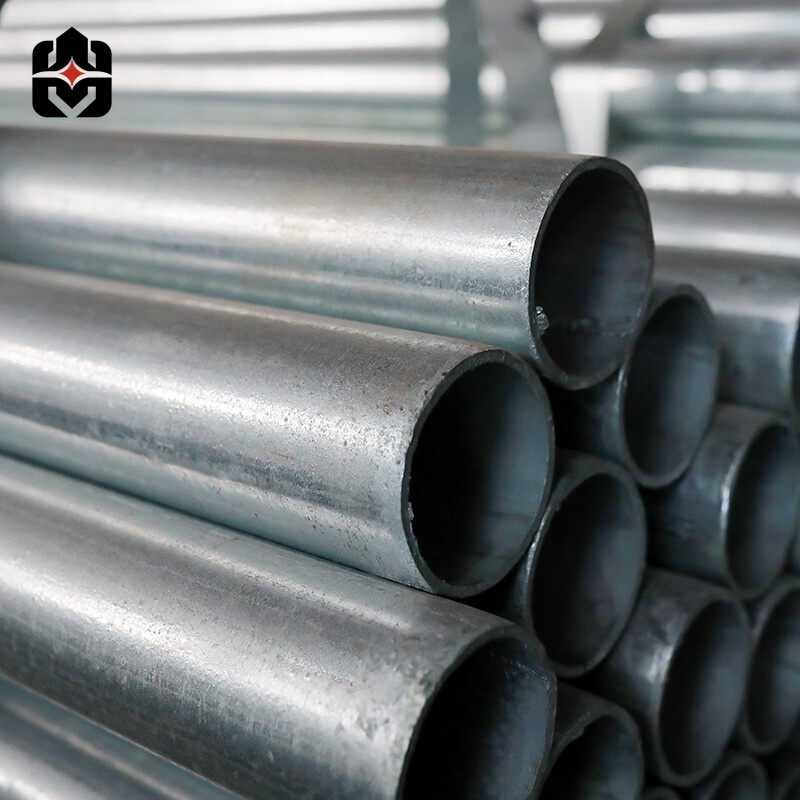 DX51D Galvanized Steel Round Pipe