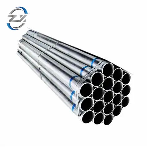 DX51D Galvanized Steel Round Pipe