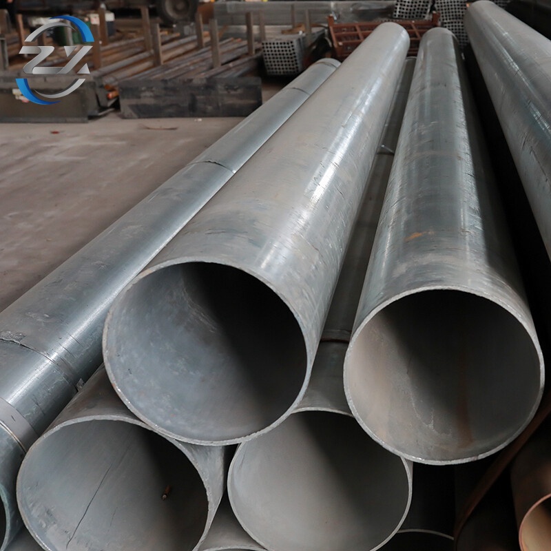 DX51D Galvanized Steel Round Pipe