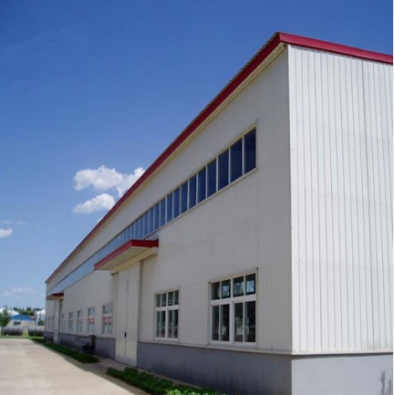 Modern Steel Warehouse: Modular Prefab Factory, Low-Cost Industrial Shed