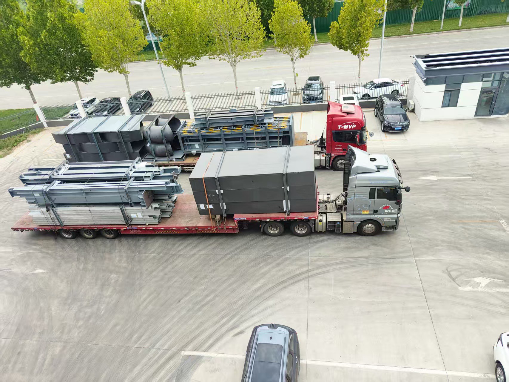 Overseas project shipment