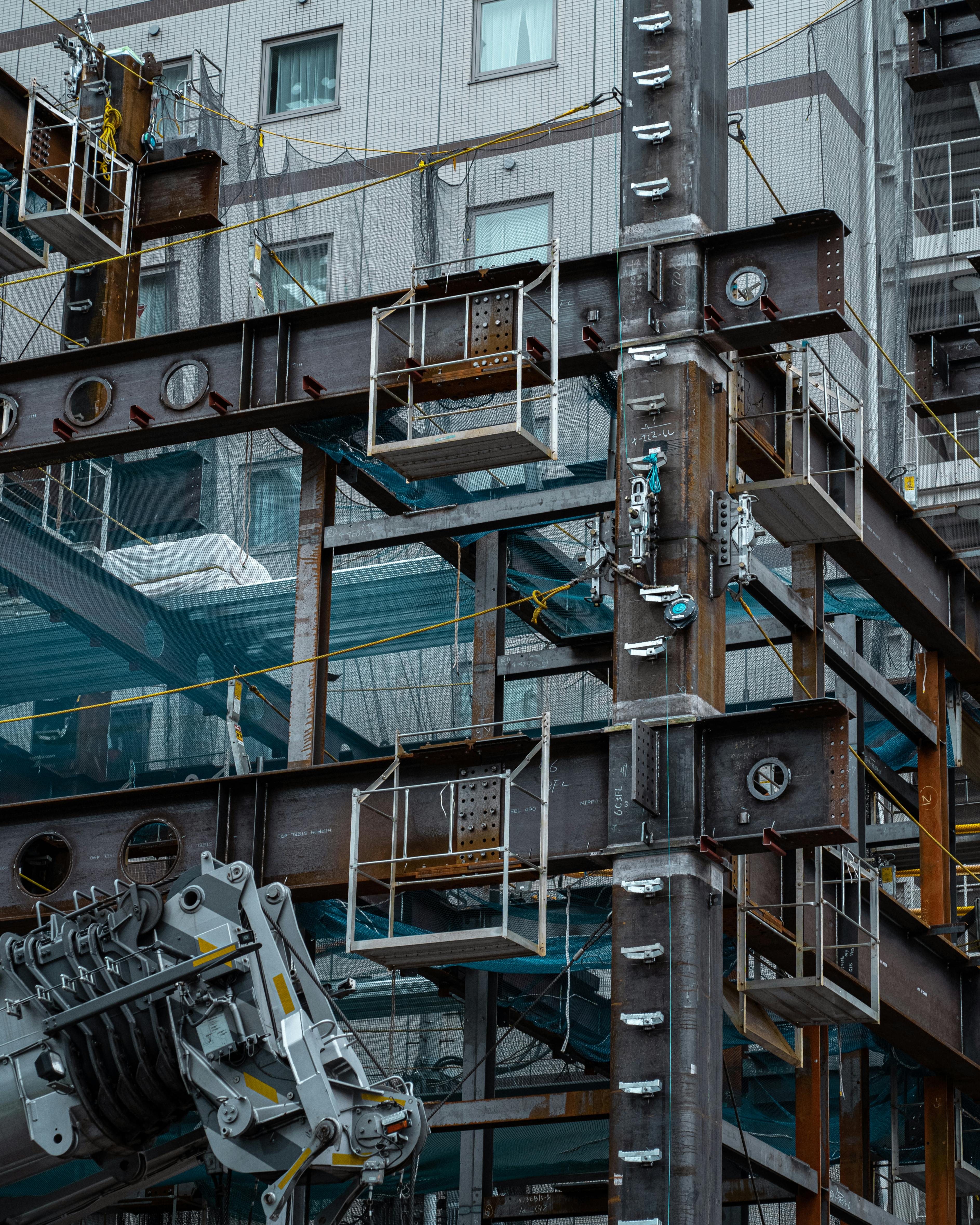 Multi-Storey Industrial Plant Steel Structure System