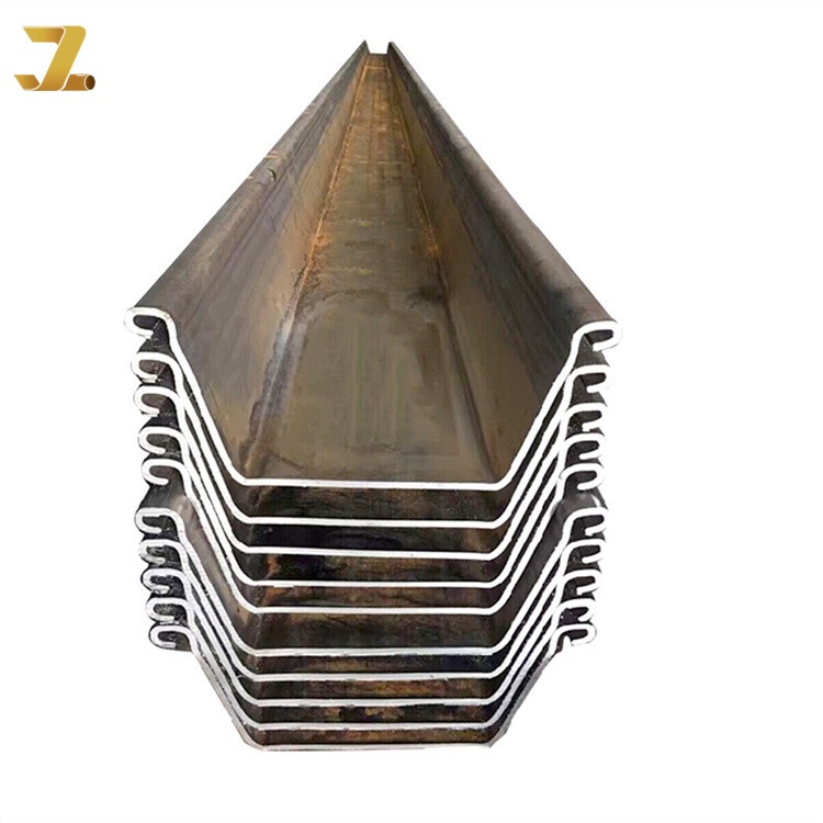 A53 Gr.A A656 Gr.50 U-Shaped Steel Sheet Pile