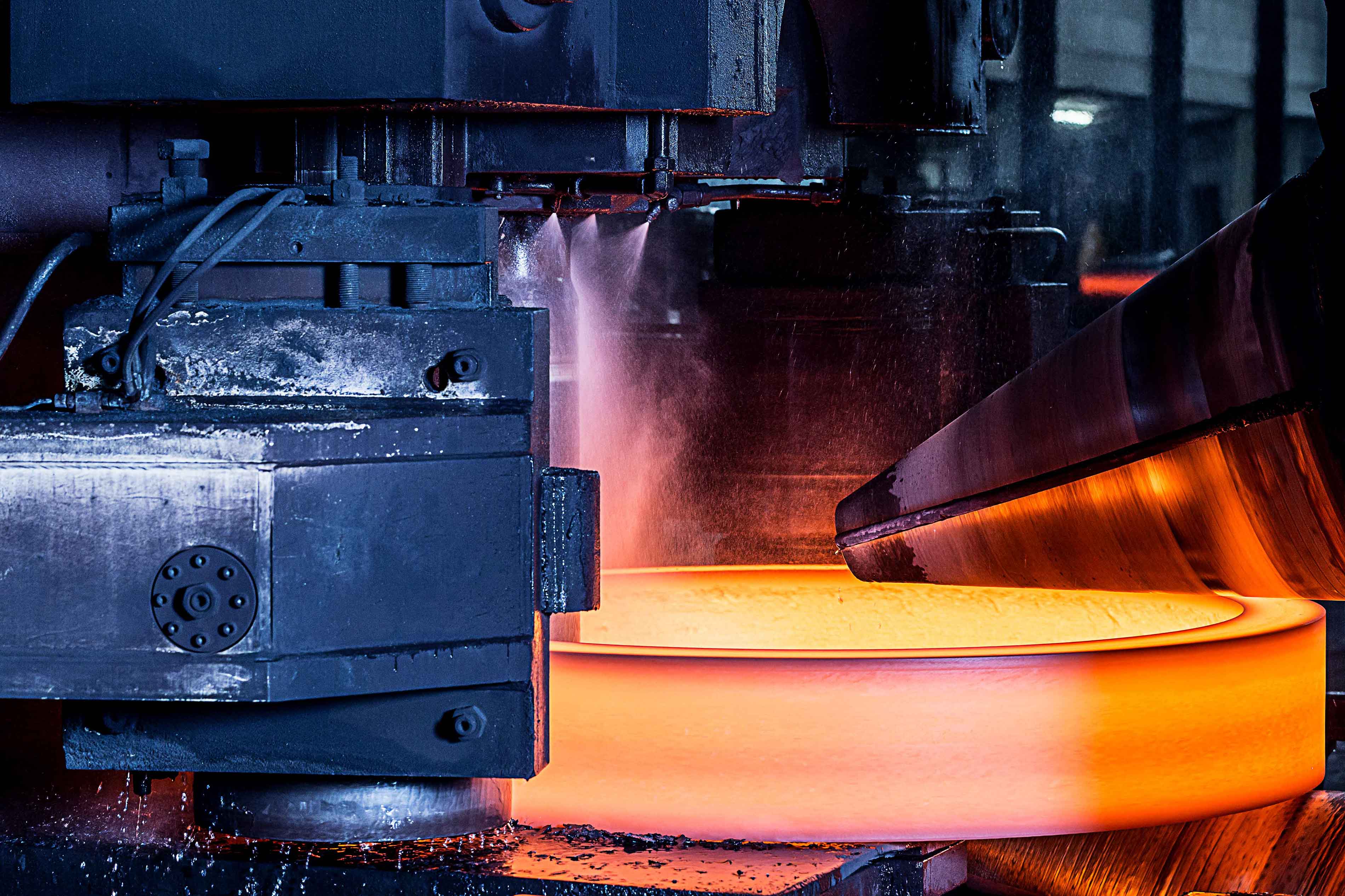 Production method of steel