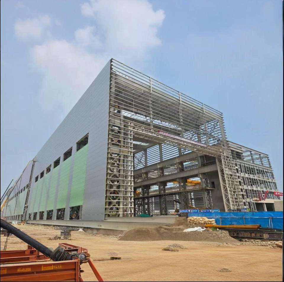 Modular Steel Frame for Cold Storage - Anti-Corrosion Coating, -30°C to 50°C Working Temperature