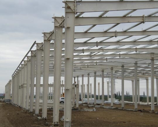 Heavy Duty Steel Structures Portal Frame for Industrial Warehouse Buildings ASTM Standard Welding for Steel Workshop