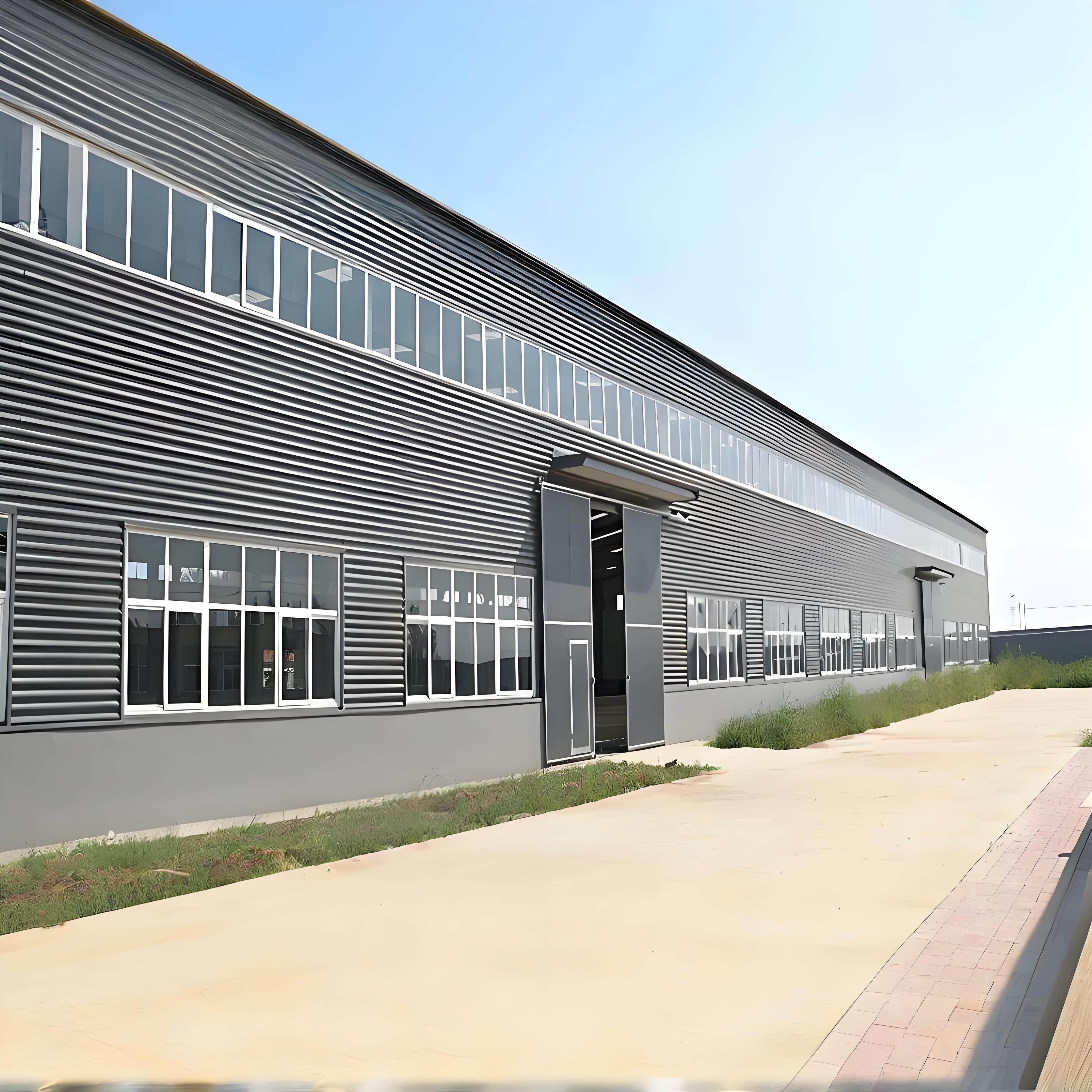 Standardized industrial plant buildings